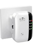 2024 Newest WiFi Extender, WiFi Booster, WiFi Repeater, Covers Up to 3000 Sq.ft and 45 Devices, Internet Booster - with Ethernet Port, Quick Setup, Home Wireless Signal Booster, UK plug - (White)