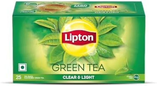 Lipton Clear & Light Green Tea Bags 25 Pcs, 1.3G Each, 32.5 Grams