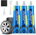Weather Resistant Waterproof Flexible Tire Repair Adhesive, Car Tire Sidewall Repair Glue Multi-Functional Repair Adhesive Kit Portable Black Rubber Cement Tires Sealant for Car, Motorcycle, Bike (3)