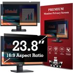 APeiSi 23.8 Inch Privacy Screen Filter for 16:9 Widescreen Monitor | Privacy Shield | Anti-Glare | Anti-Blue light Protector | Eye Protection | Computer Security Private Filter