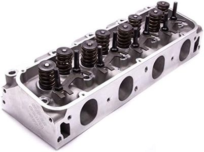 Ford Cylinder Head, Super Cobra Jet, Assembled, 2.200/1.760 in Valves, 290 cc Intake, 72 cc Chamber, Dual Springs, Aluminum, Big Block Ford, Each