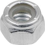 The Hillman Group 180147 Nylon Insert Lock Nut, 1/4-Inch by 20-Inch, 100-Pack