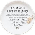 Gifts for Girlfriend, Romantic Gifts for Wife, Long Distance Relationship Gifts for Her Birthday Christmas Anniversary Valentines Day, Sentimental Jewelry Dish, by Amy Holt Bridal