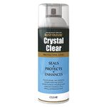 Rust-Oleum AE0040002E8 400ml Crystal Clear Spray Paint-Semi Gloss, 400 ml (Pack of 1)