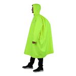 ROCKSPORT Unisex Hooded Rain Poncho for Adult,Waterproof, lightweight,Reusable& Packable, One Size Fits Most, Free Size
