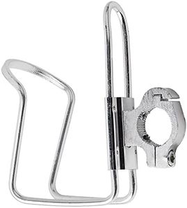 Keenso Cup Holder, Universal 360 Degrees Coffee Cup Water Bottle Holder Mount Side Cup Holder for Motorcycle ATV (Silver) Other Interior Accessories