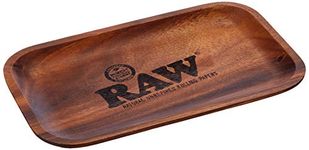 RAW Acacia Wood Rolling Tray - 11" x 7"