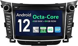 Autosion Android 10.0 Octa Core 4+64GB Car DVD GPS Stereo Head Unit Navigation Radio WIFI for Hyundai i30 Elantra GT 2 generation 2011 2012 2013 2014 2015 2016 2017 Steeirng Wheel Control