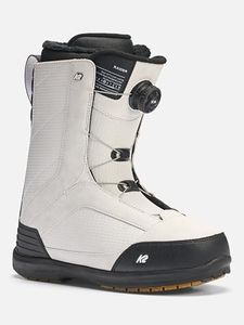 K2 Raider Men's Snowboard Boots, White, 10.5