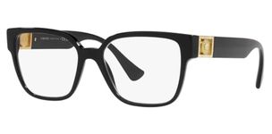 Versace ROCK ICONS VE 3329B Black 54/17/145 women Eyewear Frame, Black, 54/17/145
