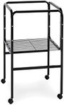 Prevue Pet Products Bird Cage Stand with Shelf, Black