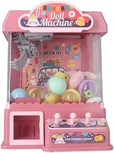 Mini Claw Machine for Kids, Musical Electronic Dispenser, Arcade Game Toys, Eggshell Doll Grabber Set, Toy, Birthday Gifts