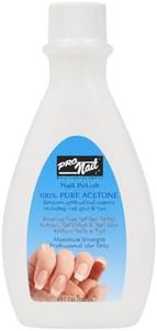 PRONAIL - Pure Acetone Nail Care - Professional Grade Nail Polish Remover 4 Oz
