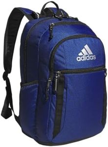 adidas Excel 7 Backpack, Bold Twill Bright Royal-Legend Ink/Black/Silver Metallic, One Size