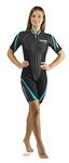 Cressi Playa Flex Lady 3mm, Black/Azure, XXL