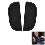 Car Seat Strap Pads, 2 PCS Baby Stroller Car Seat Strap Covers Universal Pushchair Strap Pads Seat Belt Pads for Kids Car Seatbelt Strap Covers Soft Seat Belt Cushion for Newborns Infants and Kids