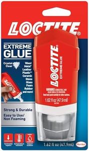 Loctite Extreme Glue, Strong All Purpose Glue for Wood, Metal, Leather, Plastic, & More - Dries Clear - 1.62 oz Tube, 1 Pack