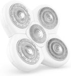Freebird FlexSeries BodySmooth Rotary Blade Refill for Women - Gentle Shave for Sensitive Skin, 5 Contouring Heads, 50+ Shaves, Mess-Free Cleanup