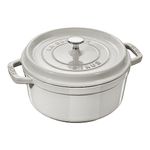 STAUB ROUND COCOTTE 7QT/6.7L TRUFFLE (40501-414)