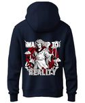 KHAKEY Clothing's Hoodie for Mens | Anime Inspired Naruto Series Madara Uchiha Printed Hoodies Stylish Hooded Sweatshirt (in, Alpha, M, Regular, Navy)