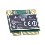 Mini WIFI PCI-E Network Card, Dual Band 2.4G/5Ghz + Bluetooth 4.2 Network Card 433Mbps WIFI Mini PCI-E Wireless Card for Windows 7/10.