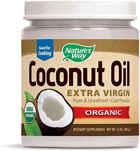 Nature's Way Organic Extra Virgin Coconut Oil- Pure, Cold-pressed, Organic, Non-GMO, Gluten-free- 32 Ounce