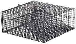 Frabill Flat-Bottom Crawfish Trap | Low-Profile Square Trap Specifically Designed for Crawfish