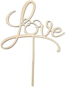 Lenox Disney Bridal Cake Topper, 0.90, Metallic