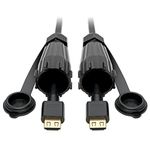 Tripp Lite High-Speed HDMI Cable with Protected IP67 Connectors (M/Industrial HDMI, Ethernet, 4K, 12 ft. (P569-012-IND2)