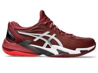 ASICS Men's Court FlyteFoam 3 Tennis Shoes, 8, Antique RED/White