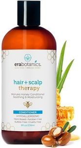 Era Organics Manuka Honey Dry Scalp Conditioner - Soothing and Moisturizing Hair Conditioner for Damaged Dry Hair - Sulfate Free Conditioner for Men and Women - Argan Oil Conditioner for Hair