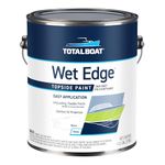 TotalBoat Wet Edge Marine Topside Paint for Boats, Fiberglass, and Wood (White, Gallon)