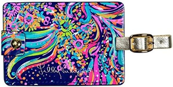 Lilly Pulitzer Girls Luggage Tag, Beach Loot, One Size