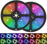 LED Strip Lights 32.8ft/10M, RGB LED Light Strip, 5050 SMD LED Color Changing Tape Light with 44 Key Remote and 12V Power Supply, LED Lights for Bedroom, Home Decoration, Bar (10M)