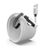 Syntech Link Cable 20 FT Compatible with Oculus/Meta Quest 3/Meta Quest 3S, Quest2/Pro/Pico 4/Ultra Accessories and PC/SteamVR, High Speed PC Data Transfer, USB 3.0 to USB C Cable for VR Headset