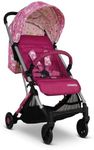 Cosatto Yo Travel Stroller - Baby Pushchair Lightweight Compact Fold, Birth to 25kg - Airline Compatible, One Hand Easy Fold, Large 8kg Shopping Basket, Free Raincover & Bumper Bar (Happy Unicorns)