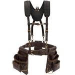OX TOOLS Pro Oil Tanned Leather Framing Rig with Suspenders | OX-P263609