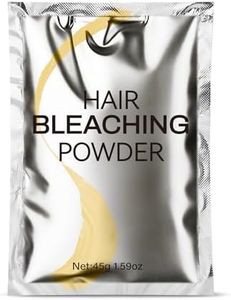 Hair Bleach for Women and Men, Bleach for Hair Lightening,Professional Hair Bleaching Powder,Lifts Up to 8 Levels,Rich in glycerin, normal hair Protects and Repairs During Lightening (45g)