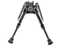 Harris Series S Ultralight Bipod with Picatinny Clamp (6 to 9", Notched Legs)