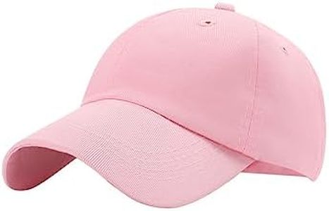 Toddler Sun Hat Toddler Baseball Hats for Boys and Girls(2-7 Years) Pink