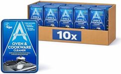 Astonish Oven & Cookware Cleaning Paste For Glass, Appliances, Ceramics, Stovetop & Pyrex - All Purpose Kitchen Cleaner - Stainless Steel Degreaser Removes Baked On Grease & Grime, 150g Tub (10 Pack)