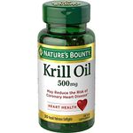 Nature's Bounty Krill Oil 500 mg 30 Rapid Release Softgels