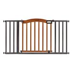 Summer Infant 27070 Metal, Wood Black, Wood Gate for The Safety of The Child