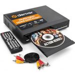 Denver DVH-7787 - Compact DVD Player, Multi Region/All Region, Full HD 1080p Upscaling, HDMI, Scart & Composite Video Connections, USB Port & Remote- UK Version