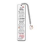 Nanny Mothers Day Appreciate Gifts Bookmarks Christmas Gift Bookmark Women Birthday Present I Love You Happy Retirement Love Quotes Keepsake Family Day Gifts Ideas Cat Tag New Yaer Book Accessory