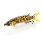 Hard Bait 3D Hard Pike 3'-6' 4 2/5 oz - Striped Pike