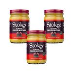 Stokes Sauces - Classic English Mustard 200g (Pack of 3)