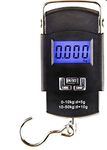 SELMEZ Digital Luggage Weighing Scale 50Kg Bag Weighing Scale for Luggage Spring Balance Weight Machine Electronic Weighing Scale Digital Weighing Fishing Hook scale (50kg hook)