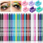 Leelosp 25 Color Eyeliner Pencil Se