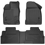 Husky Liners 99761 WeatherBeater Black Front and 2nd Seat Floor Liner